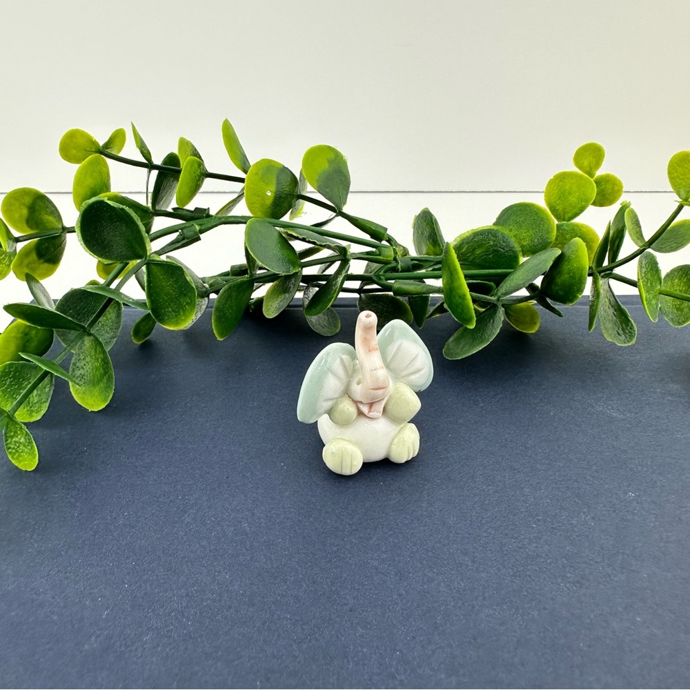 Vintage Mini Elephant Figurine